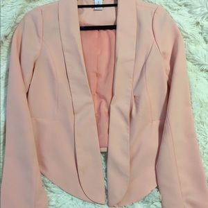 Candies light pink blazer